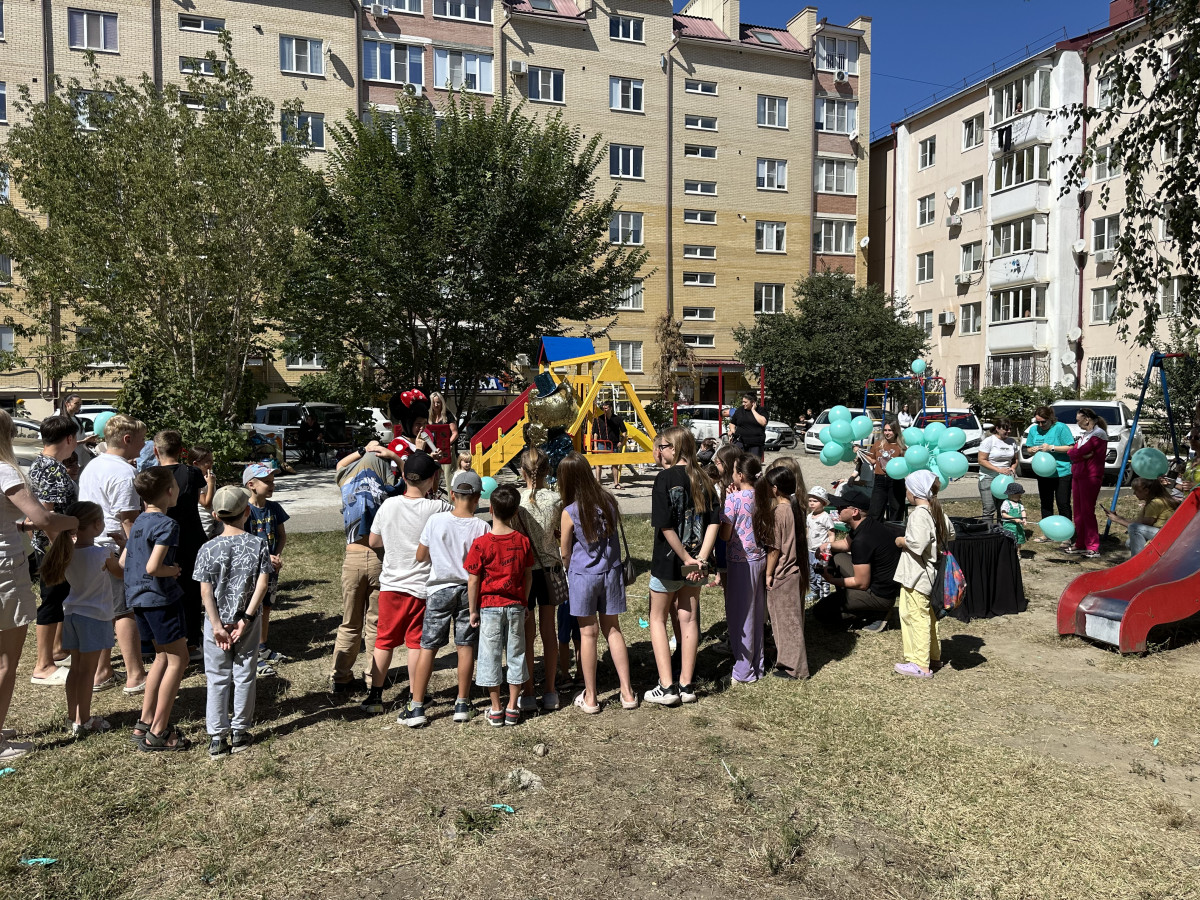 В Пятигорске завершили благоустройство двора на улице Огородной